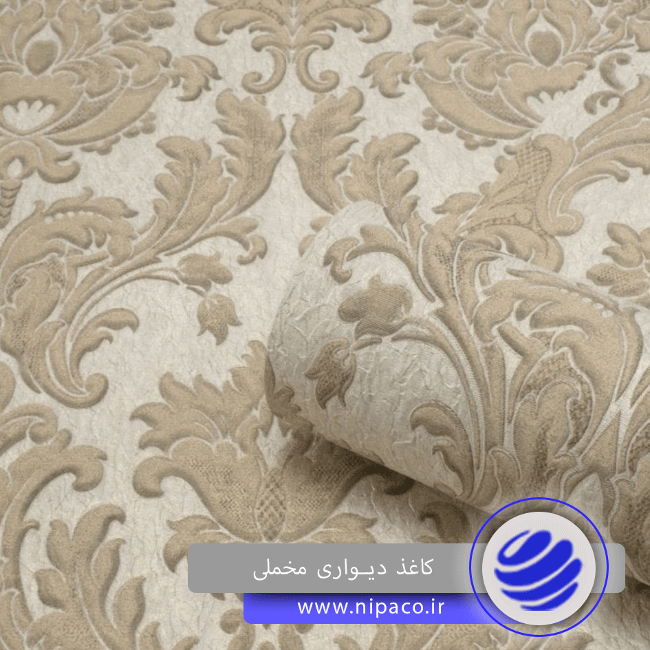 کاغذ دیواری مخملی