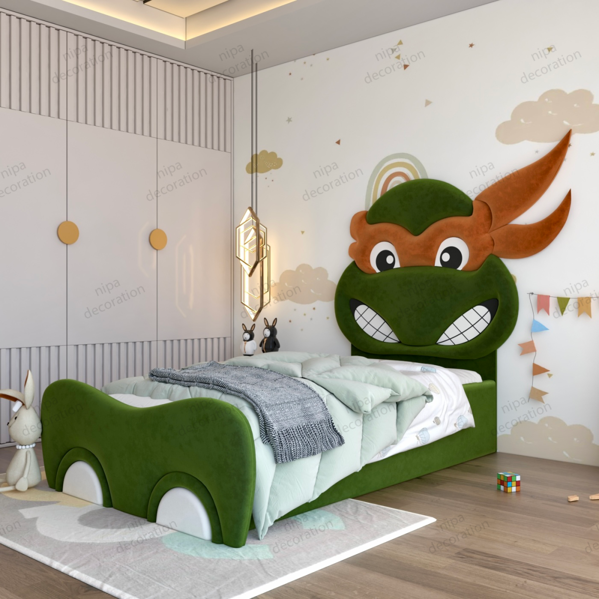 سرویس خواب کودک مدل لاک پشت نینجا - Image 3