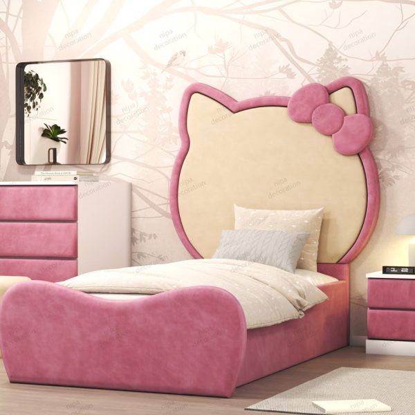 تخت خواب نو جوان مدل کیتی